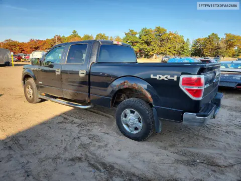 2013 Ford F150 Supercrew VIN 1FTFW1ETXDFA62686 фото 2