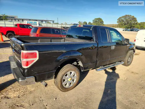 2013 Ford F150 Super Cab VIN 1FTEX1CM6DKF90527 фото 3