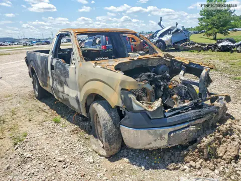 2014 Ford F150 VIN 1FTNF1CT5EKD54348 фото 4