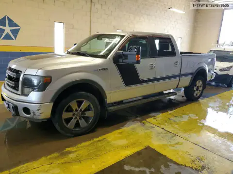 1FTFW1ET3EFB78605 — 2014 Ford F-150, Передняя часть, фото до ремонта