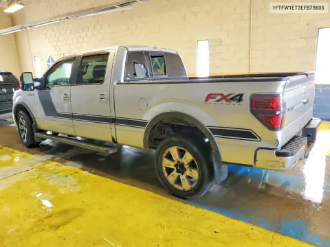 2014 Ford F150 Supercrew VIN 1FTFW1ET3EFB78605 фото 2
