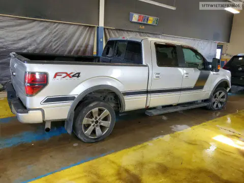 2014 Ford F150 Supercrew VIN 1FTFW1ET3EFB78605 фото 3