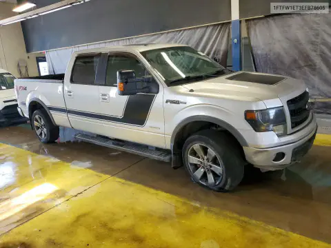 2014 Ford F150 Supercrew VIN 1FTFW1ET3EFB78605 фото 4