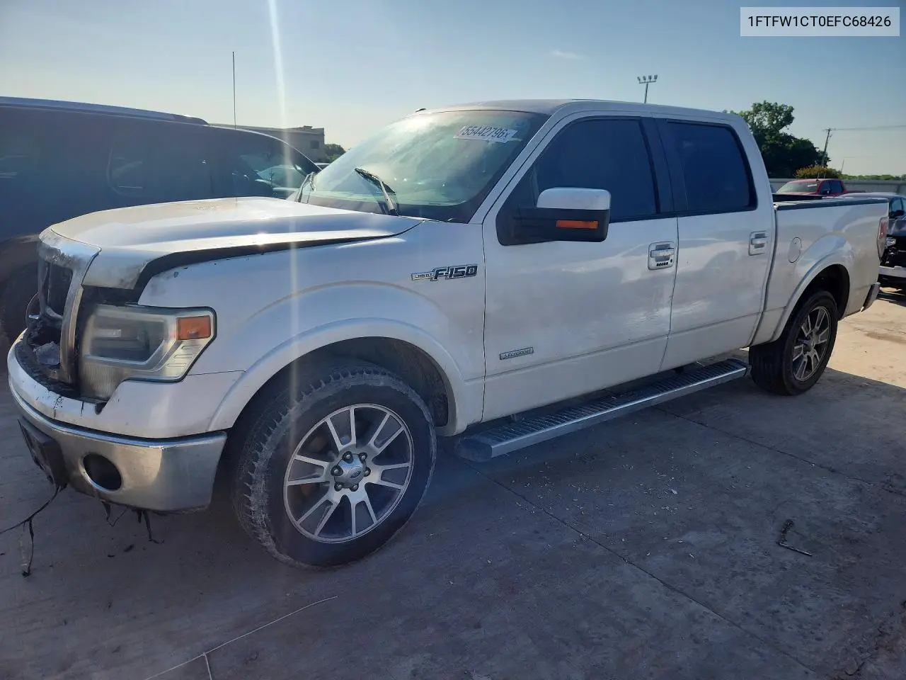 1FTFW1CT0EFC68426 Ford F-150 2014 — повреждение Пожар, фото до ремонта