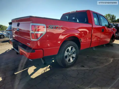 2014 Ford F150 Super Cab VIN 1FTFX1EF4EKF66988 фото 3