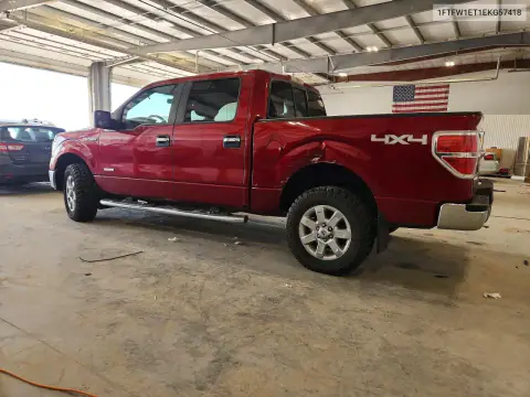 2014 Ford F150 Supercrew VIN 1FTFW1ET1EKG57418 фото 2