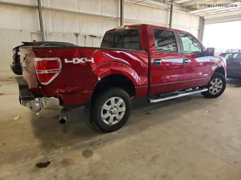 2014 Ford F150 Supercrew VIN 1FTFW1ET1EKG57418 фото 3