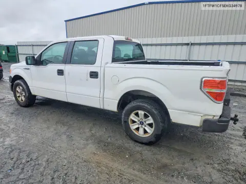 2014 Ford F150 Supercrew VIN 1FTFW1CF5EKG34978 фото 2