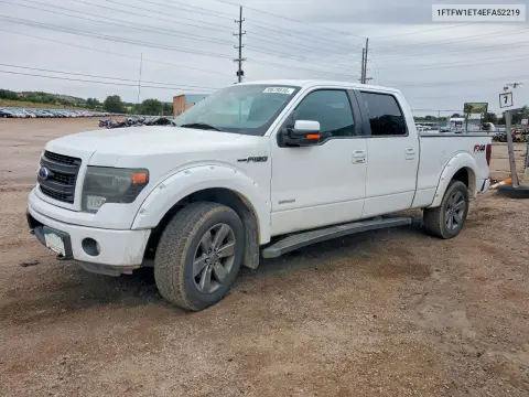 1FTFW1ET4EFA52219 — 2014 Ford F-150, Боковая часть, фото до ремонта