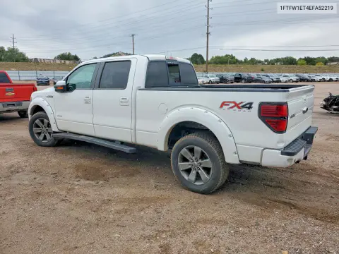 2014 Ford F150 Supercrew VIN 1FTFW1ET4EFA52219 фото 2