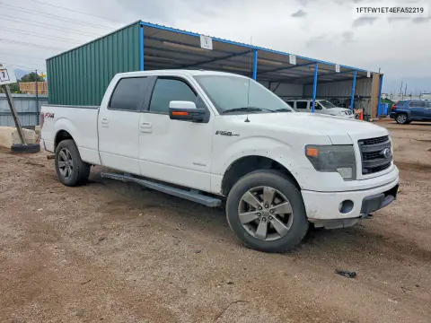 2014 Ford F150 Supercrew VIN 1FTFW1ET4EFA52219 фото 4