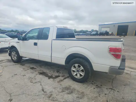2014 Ford F150 Super Cab VIN 1FTFX1CF2EKD58577 фото 2