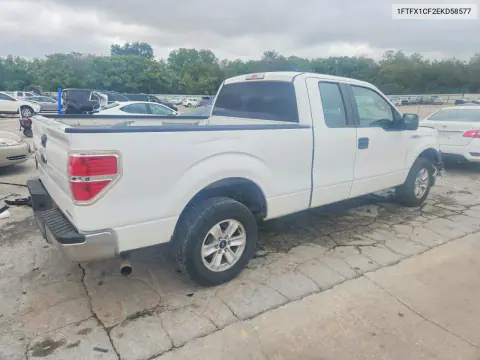 2014 Ford F150 Super Cab VIN 1FTFX1CF2EKD58577 фото 3
