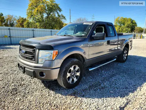 1FTFX1EF7EFC81842 — 2014 Ford F-150, Сторона, фото до ремонта
