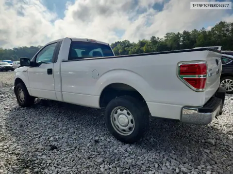 2014 Ford F150 VIN 1FTNF1CF8EKD63877 фото 2