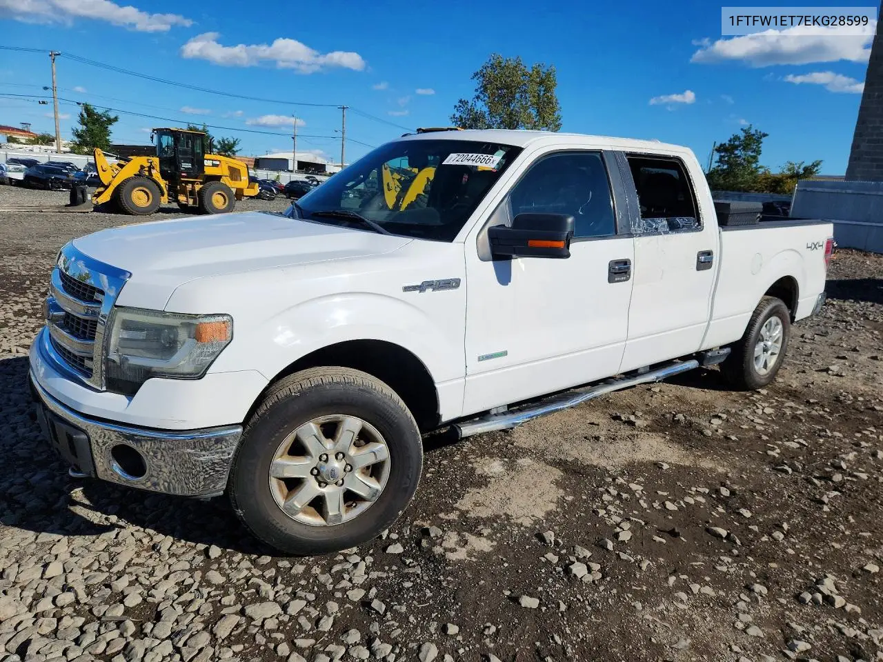 2014 Ford F150 Supercrew VIN 1FTFW1ET7EKG28599 фото 1