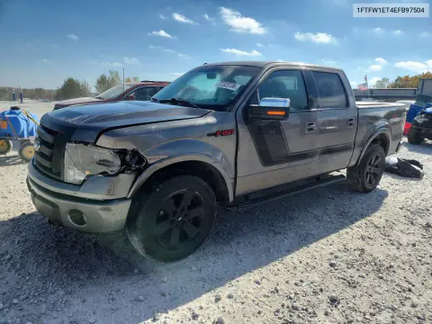 1FTFW1ET4EFB97504 — 2014 Ford F-150, Передняя часть, фото до ремонта