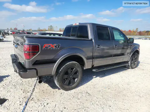 2014 Ford F150 Supercrew VIN 1FTFW1ET4EFB97504 фото 3