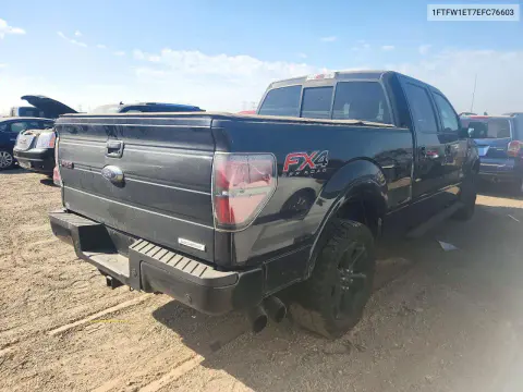 2014 Ford F150 Supercrew VIN 1FTFW1ET7EFC76603 фото 3