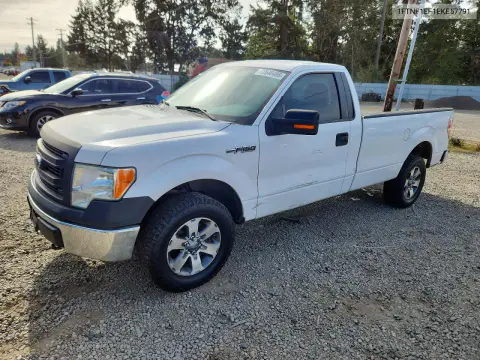 1FTNF1EF1EKE57791 — 2014 Ford F-150, Задняя часть, фото до ремонта