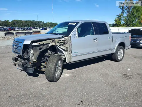 1FTFW1ET2EFB66302 — 2014 Ford F-150, Передняя часть, фото до ремонта