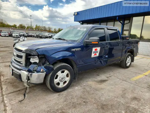 1FTFW1CF0EFB62830 — 2014 Ford F-150, Боковая часть, фото до ремонта