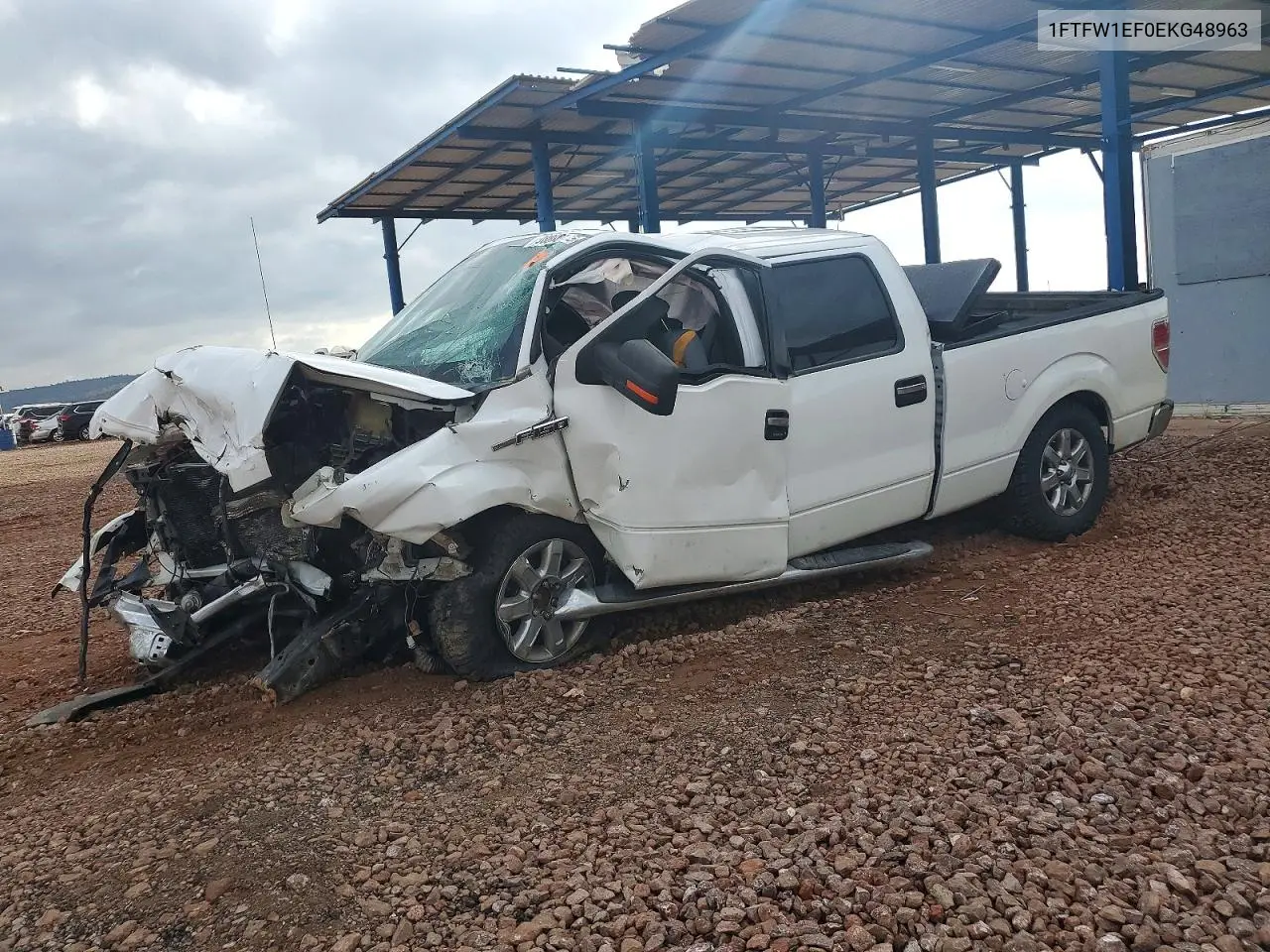2014 Ford F150 Supercrew VIN 1FTFW1EF0EKG48963 фото 1