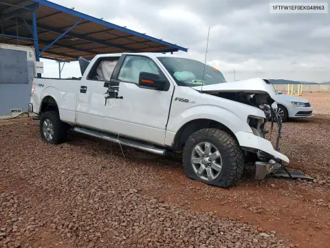 2014 Ford F150 Supercrew VIN 1FTFW1EF0EKG48963 фото 4