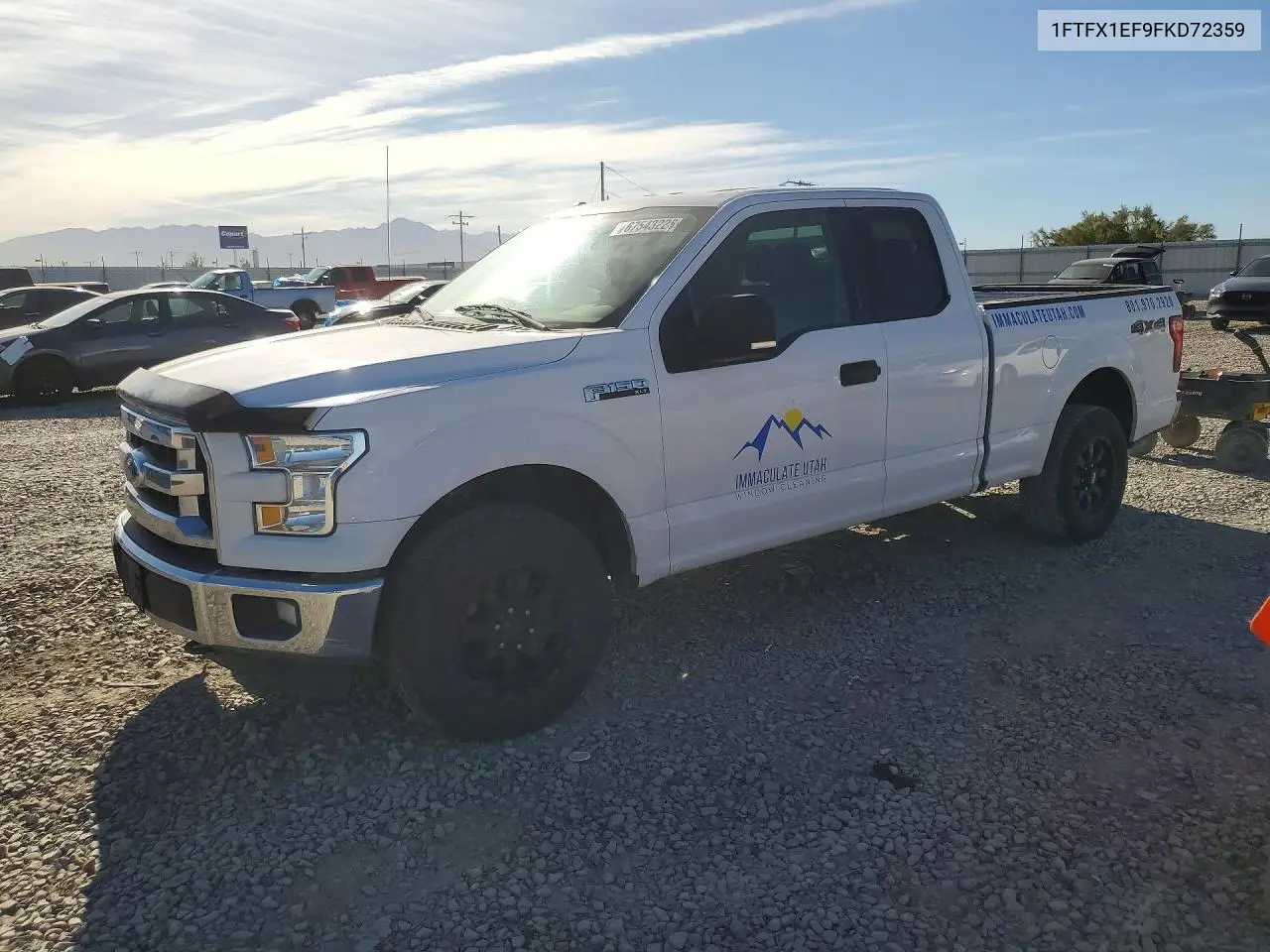 2015 Ford F150 Super Cab VIN 1FTFX1EF9FKD72359 фото 1
