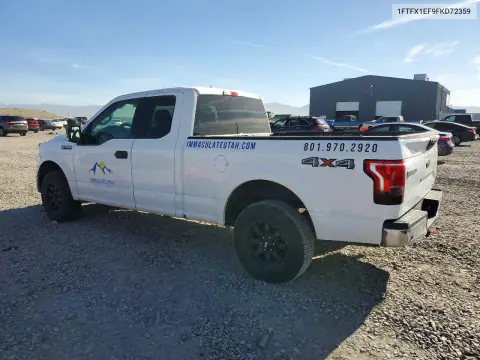 2015 Ford F150 Super Cab VIN 1FTFX1EF9FKD72359 фото 2