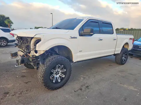 2015 Ford F150 Supercrew VIN 1FTFW1EG5FFC83005 фото 1