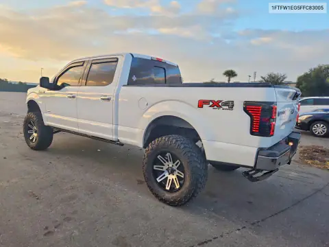 2015 Ford F150 Supercrew VIN 1FTFW1EG5FFC83005 фото 2