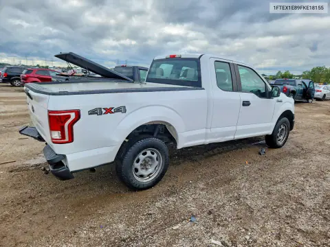 2015 Ford F150 Super Cab VIN 1FTEX1E89FKE18155 фото 3