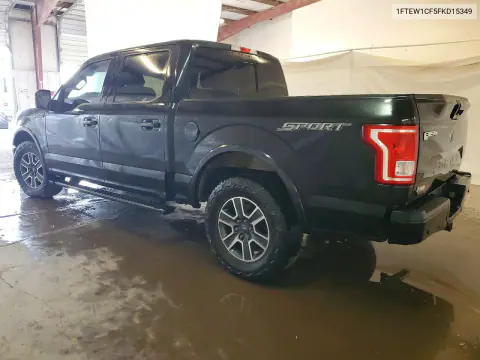 2015 Ford F150 Supercrew VIN 1FTEW1CF5FKD15349 фото 2