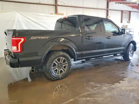 2015 Ford F150 Supercrew VIN 1FTEW1CF5FKD15349 фото 3