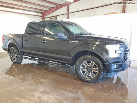 2015 Ford F150 Supercrew VIN 1FTEW1CF5FKD15349 фото 4