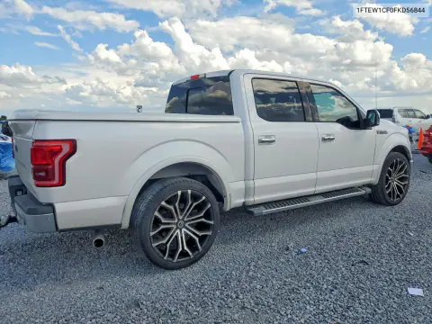 2015 Ford F150 Supercrew VIN 1FTEW1CF0FKD56844 фото 3