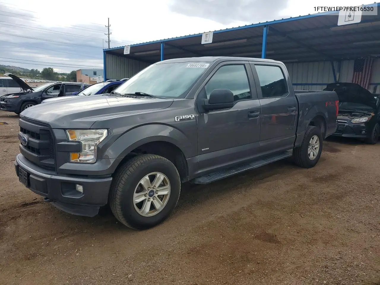 2015 Ford F150 Supercrew VIN 1FTEW1EP7FKE16530 фото 1