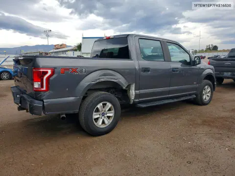 2015 Ford F150 Supercrew VIN 1FTEW1EP7FKE16530 фото 3