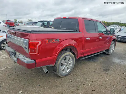 2015 Ford F150 Supercrew VIN 1FTEW1EG2FFA09420 фото 3