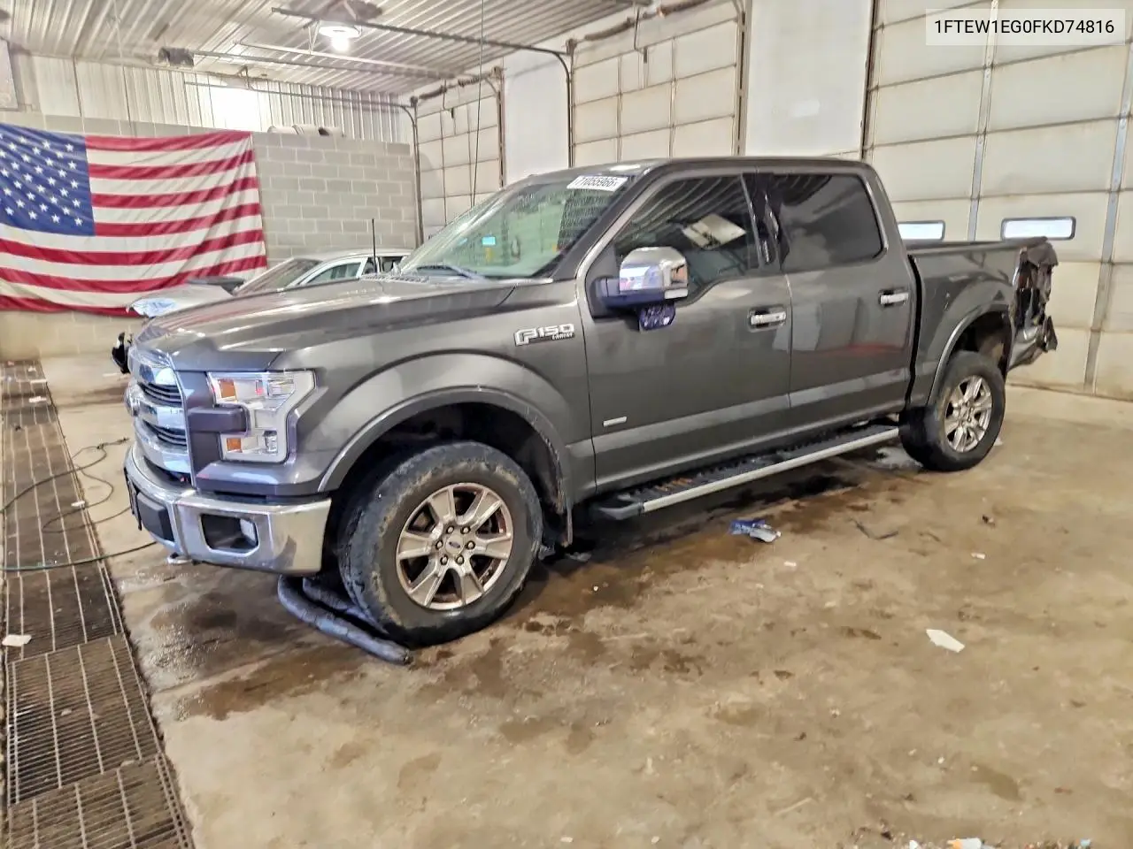 2015 Ford F150 Supercrew VIN 1FTEW1EG0FKD74816 фото 1