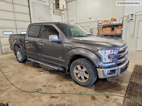 2015 Ford F150 Supercrew VIN 1FTEW1EG0FKD74816 фото 4
