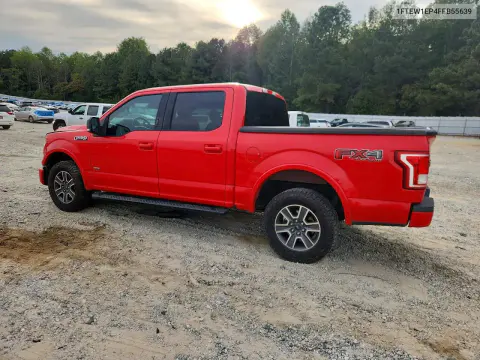 2015 Ford F150 Supercrew VIN 1FTEW1EP4FFB55639 фото 2
