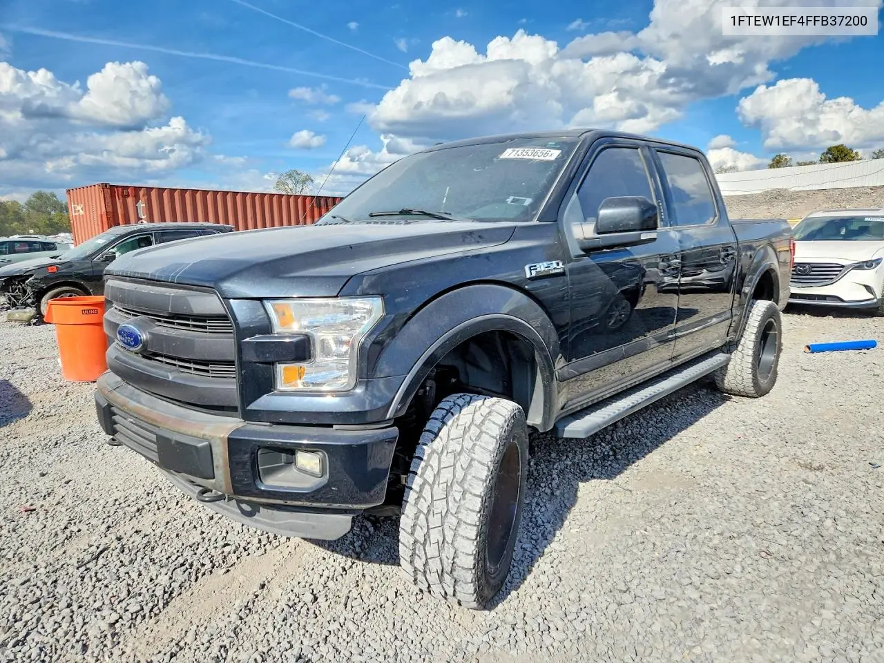 2015 Ford F150 Supercrew VIN 1FTEW1EF4FFB37200 фото 1