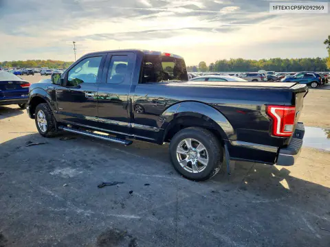2015 Ford F150 Super Cab VIN 1FTEX1CP5FKD92969 фото 2