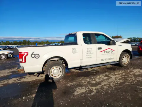 2015 Ford F150 Super VIN 1FTEX1C81FFB79180 фото 3