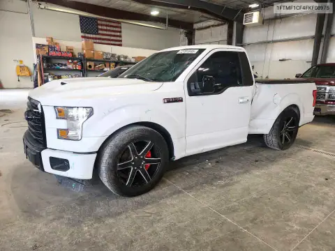 1FTMF1CF4FKF08975 — 2015 Ford F-150, Боковая часть, фото до ремонта