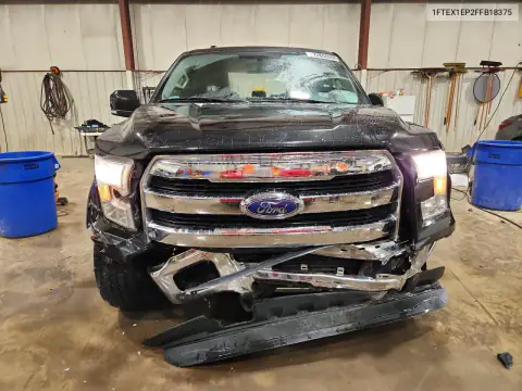1FTEX1EP2FFB18375 — 2015 Ford F-150, Передняя часть, фото до ремонта