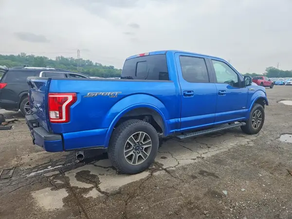 1FTEW1EPXGKF02352 — 2016 Ford F-150, фото 3 с аукциона Copart 14.10.2026, Передняя часть