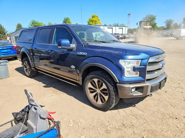 1FTEW1EG8GFB51398 — 2016 Ford F-150, фото 4 с аукциона Copart, Боковая часть